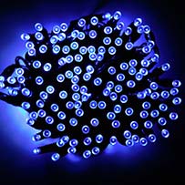 Everbright Solar Fairy Lights - Blue 300 LEDs