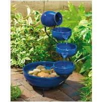 Solar Cascade - Blue Ceramic