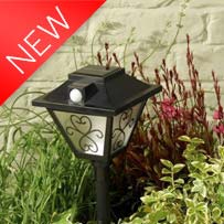 Welcome Light Stake/Wall Mount with PIR